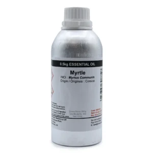 Aluminiumflaska med eterisk myrtenolja 0,5 kg