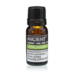 Flaska med eterisk olja av citrongräs 10 ml