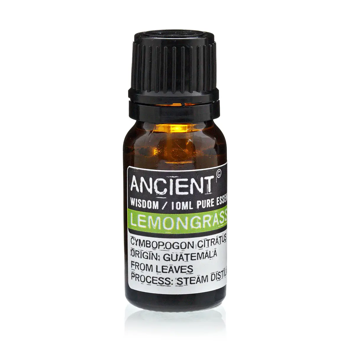 Flaska med eterisk olja av citrongräs 10 ml