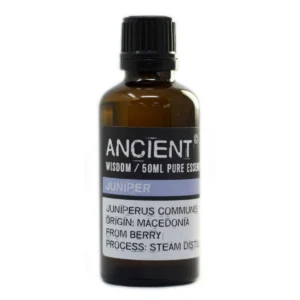 Flaska med eterisk olja av enbär 50 ml från Ancient Wisdom