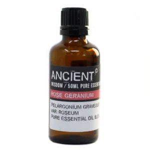 Flaska med eterisk olja med rosengeranium 50 ml
