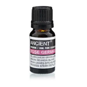 Flaska med eterisk olja rosengeranium 10 ml