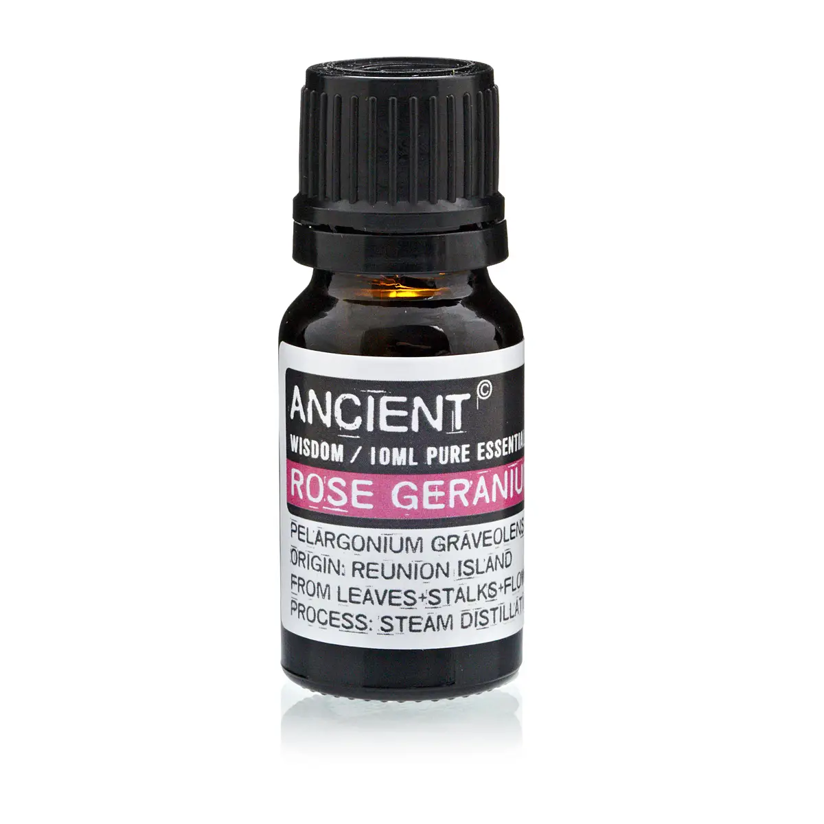 Flaska med eterisk olja rosengeranium 10 ml