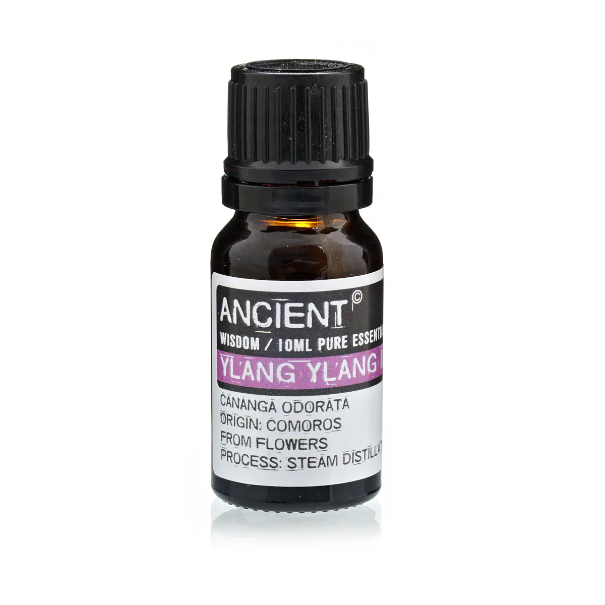Flaska med 10 ml eterisk olja Ylang Ylang