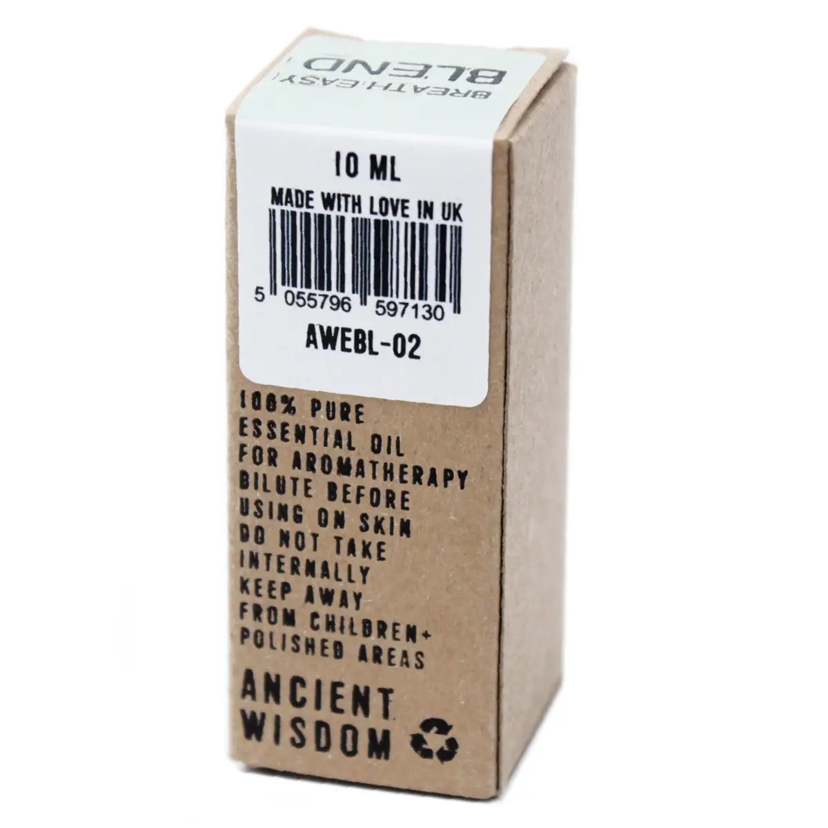Eterisk oljeblandning Andas Lätt 10 ml - produktbild 3