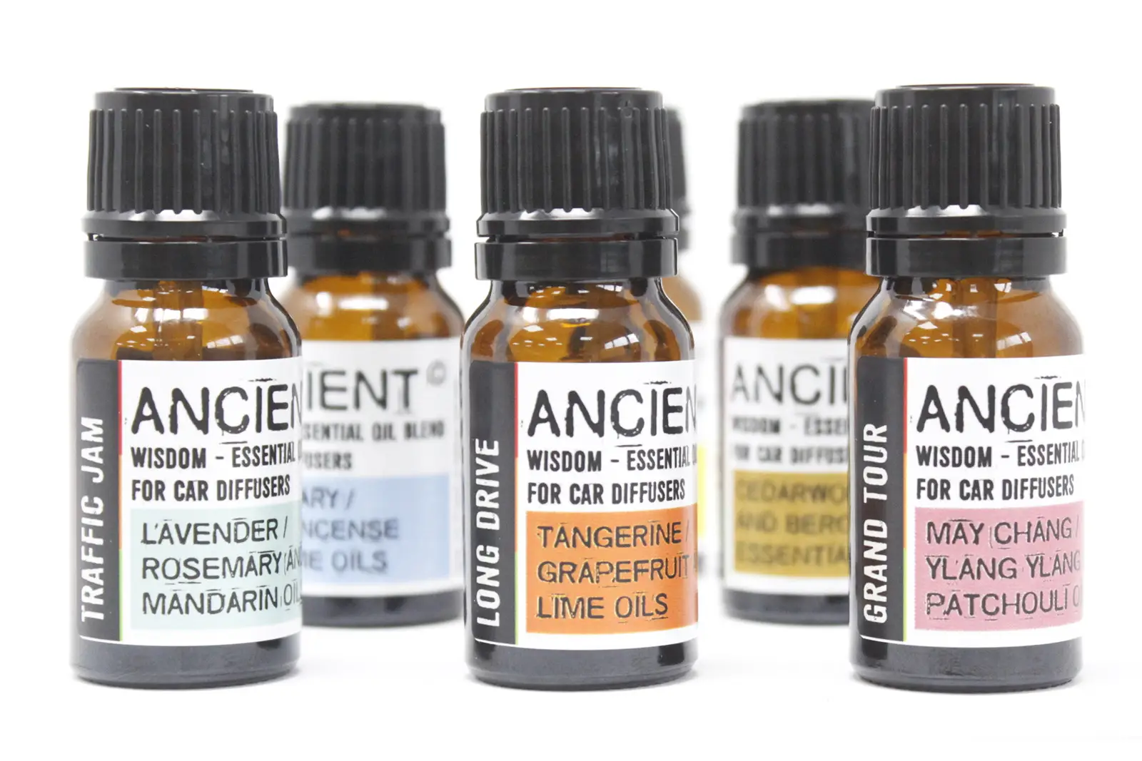 Eterisk oljeblandning för bil doftspridare 10 ml – Lång bilresa - produktbild 4