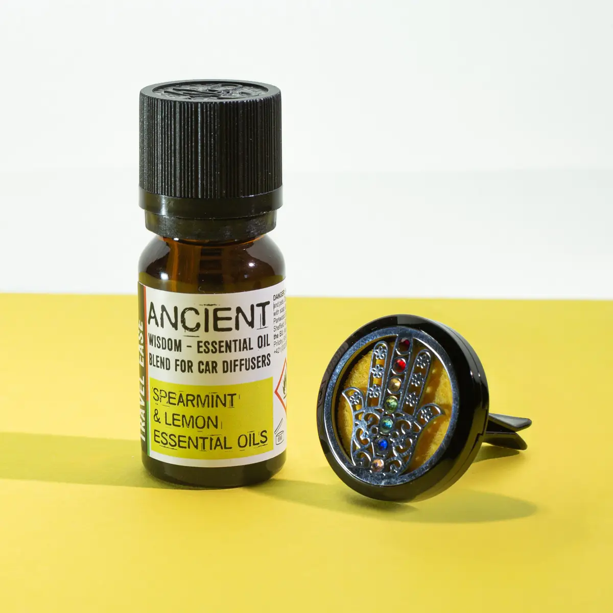 Eterisk oljeblandning för bilens doftspridare 10 ml – Travel Ease - produktbild 8