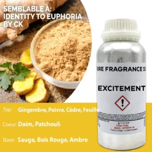 Excitement ren doftolja 500 ml - produktbild 4