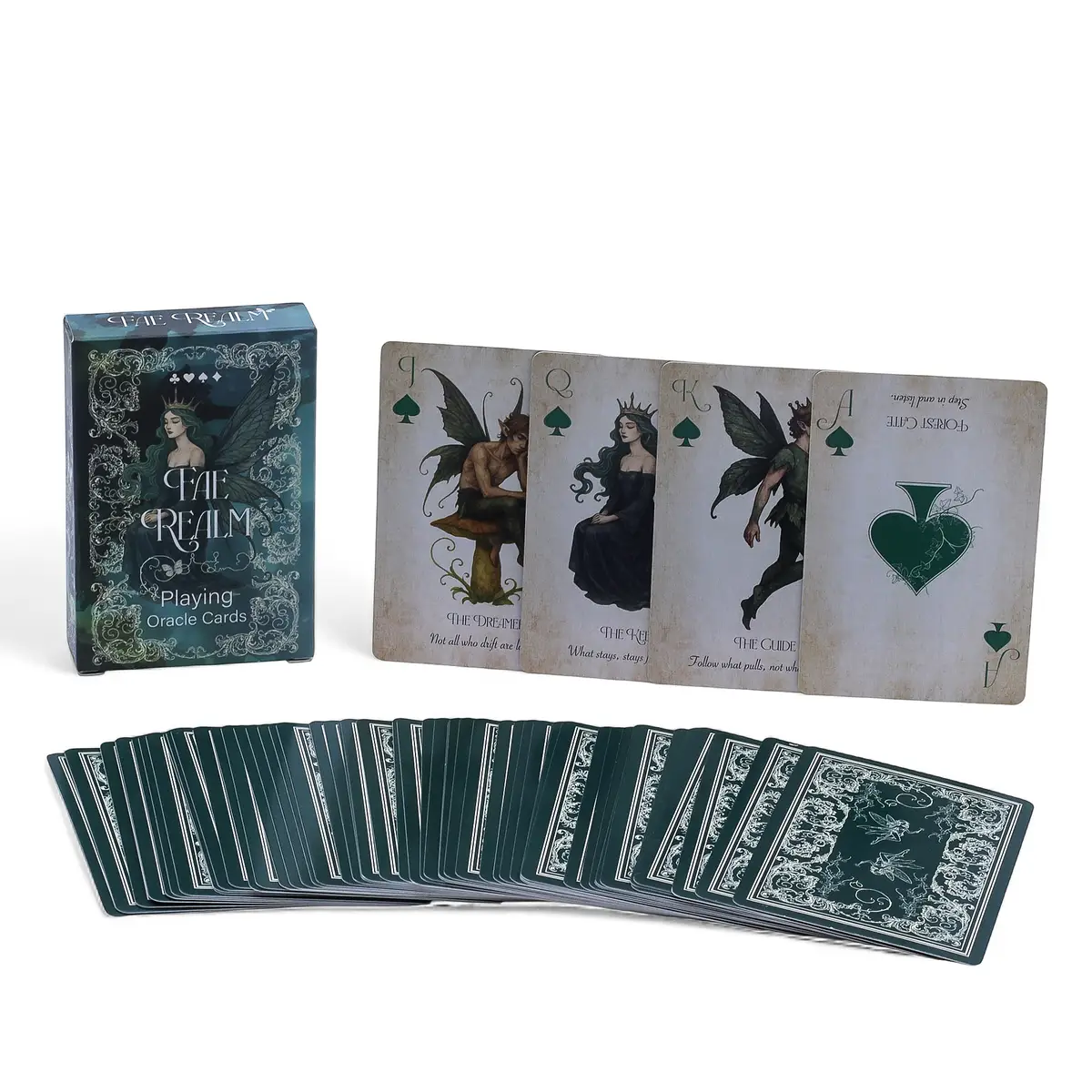 Fae Realm spel- och orakelkort med älvtema - produktbild 2