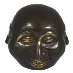 Fengshui-figur i mässing med fyra ansikten 10 cm - produktbild 5