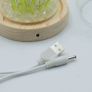Floral Glow Trädgårdskupol med 20 LED-tulpaner USB - produktbild 2