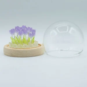 Floral Glow Trädgårdskupol med 20 LED-tulpaner USB - produktbild 3