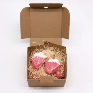 Formad badbomb läppar 60 g med hallon och granatäpple - produktbild 8