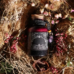 Forntida häxbad med förförelsebadpotion och ametistkristall - produktbild 5