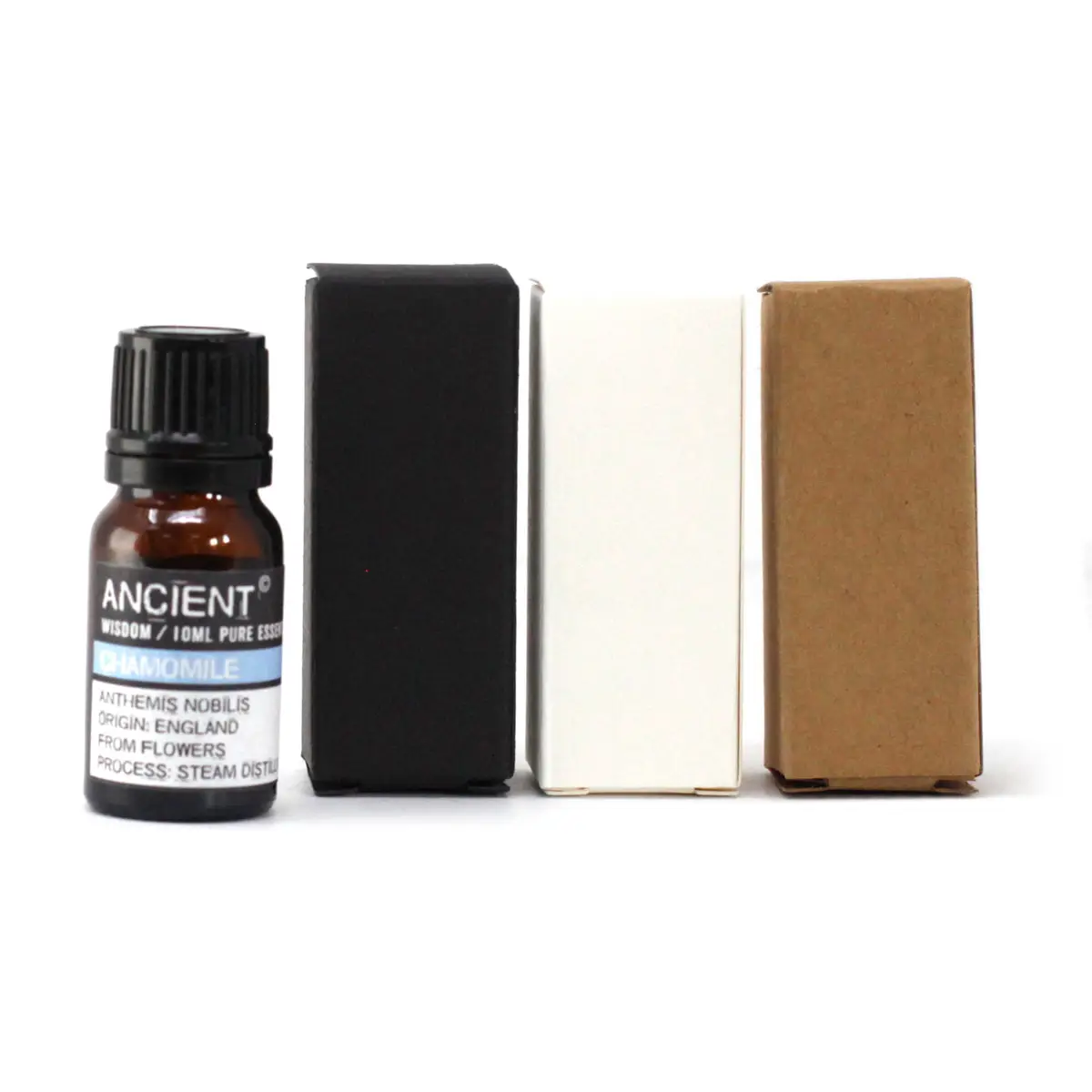 Förpackningsask för 10 ml eterisk oljeburk, brun - produktbild 3