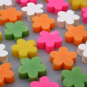Gästtvål formad som blomma med doft av pelargon - produktbild 4