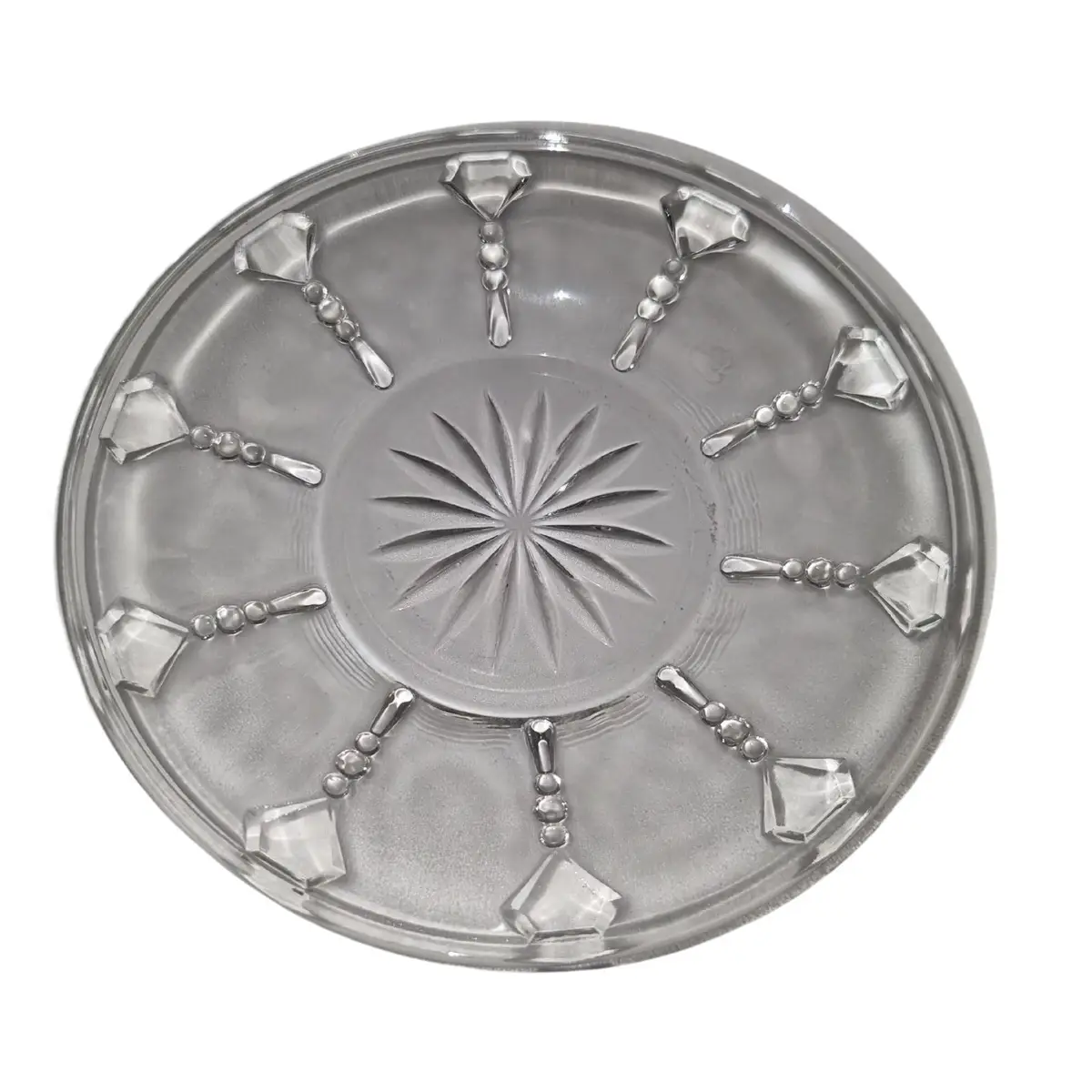 Glasfat reservdel till oljebrännare 12 cm diameter - produktbild 2