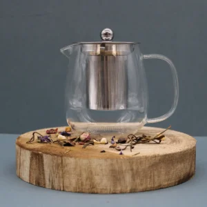 Glaskanna med infuser för te 550 ml - produktbild 2