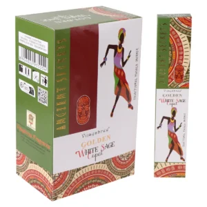 Golden Copal och Vit Salvia rökelsepinnar 15 g - produktbild 3