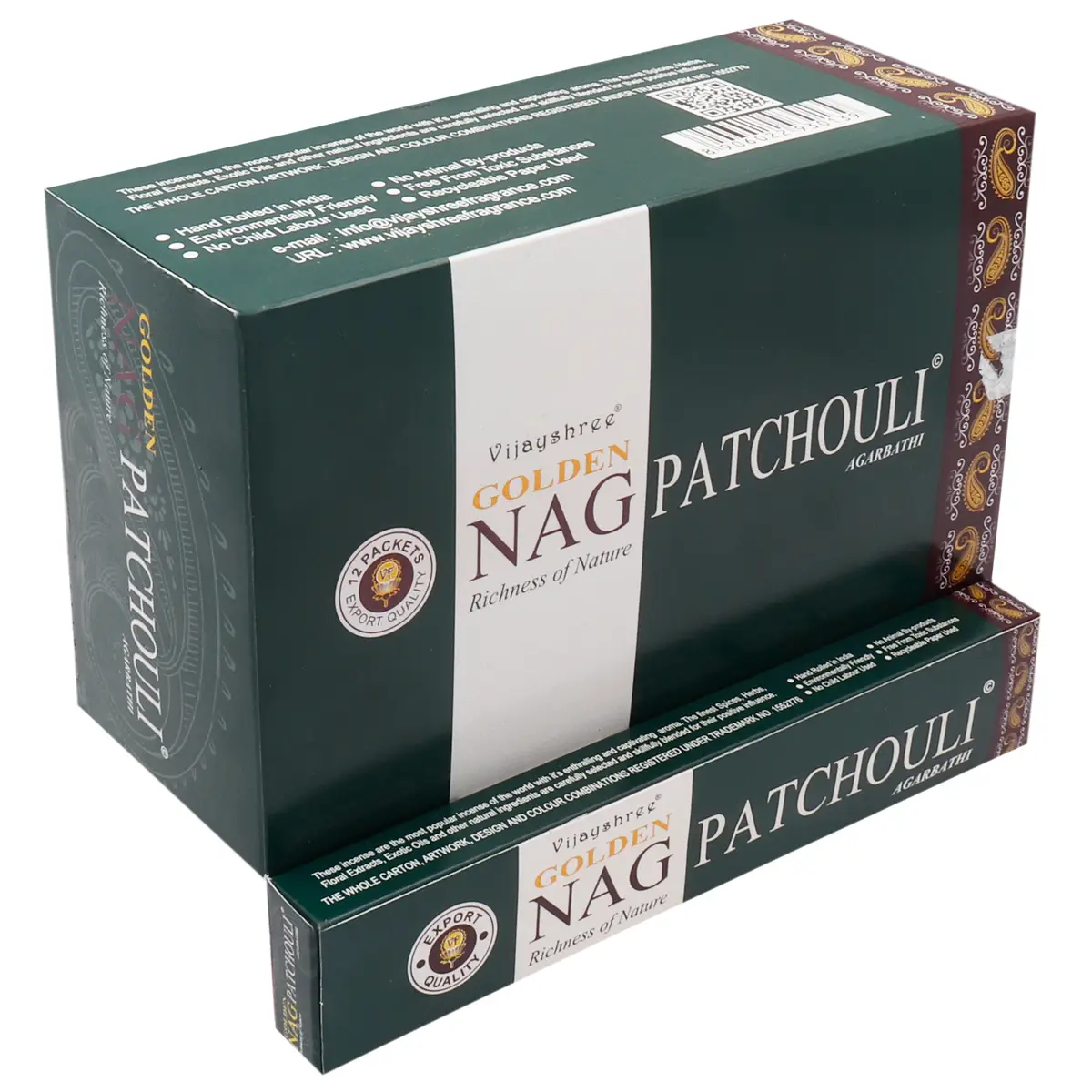 Golden Nag Patchouli rökelsepinnar 15 g - produktbild 2