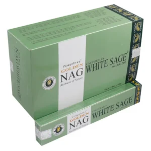 Golden Nag-rökelsepinnar med vit salvia 15 g - produktbild 2