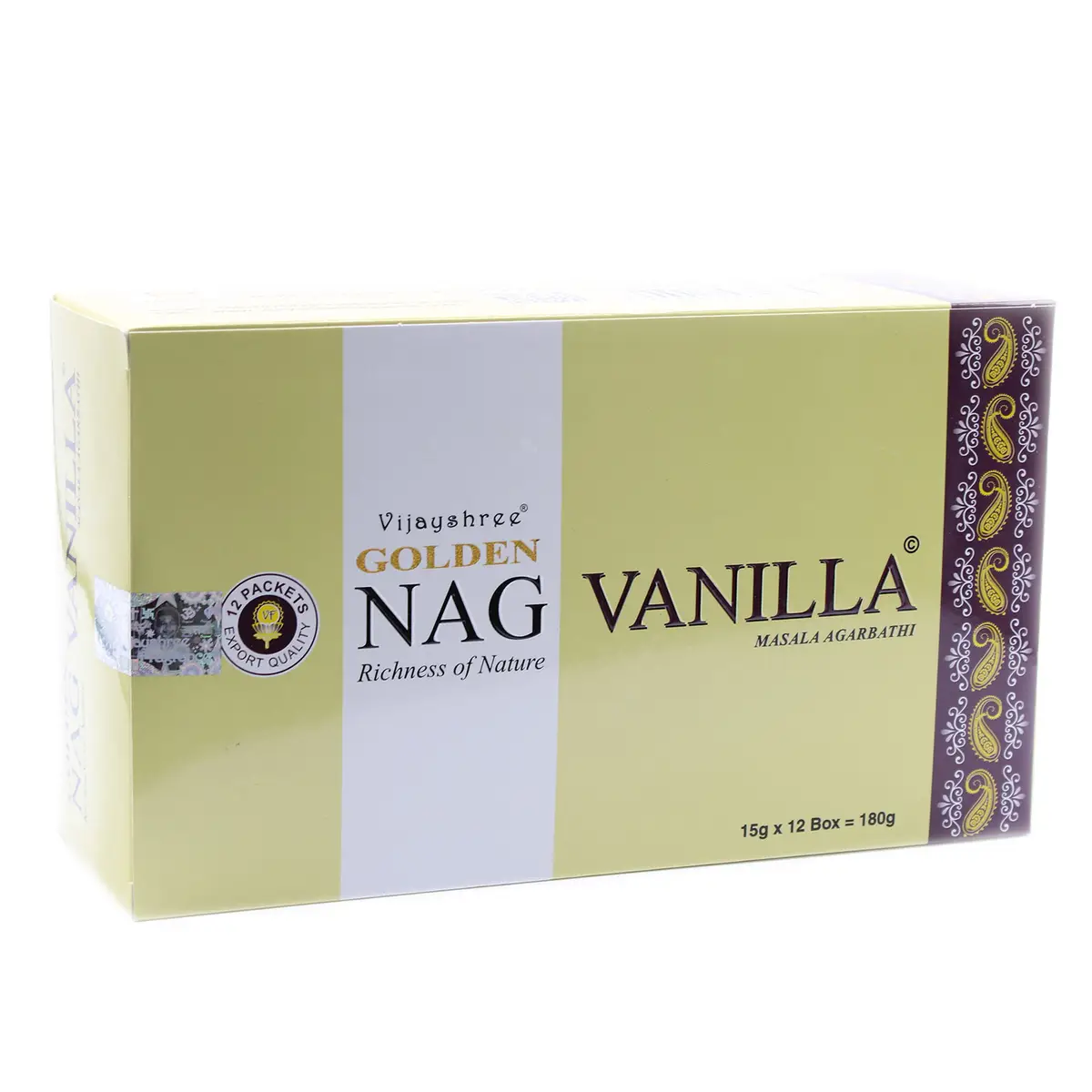 Golden Nag vanilj rökelsepinnar 15 g - produktbild 2