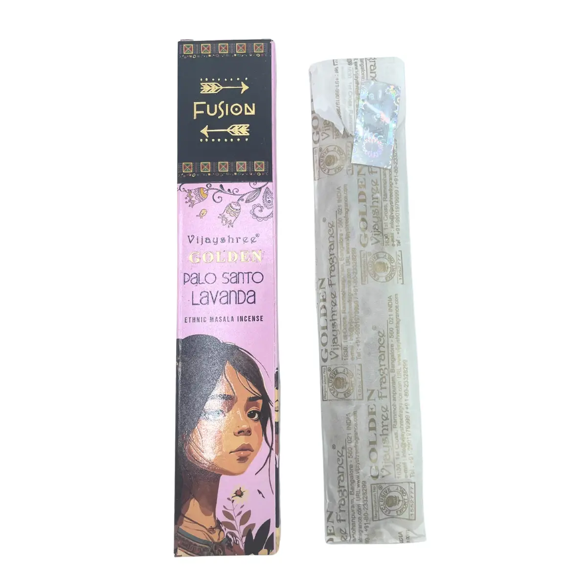 Golden Palo Santo och Lavendel rökelsepinnar 15 g - produktbild 4