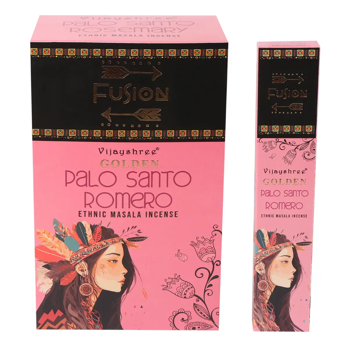 Golden Palo Santo och Rosmarin rökelsepinnar 15 g - produktbild 4