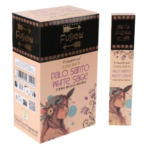 Golden Palo Santo och Vit Salvia rökelsepinnar 15 g - produktbild 4