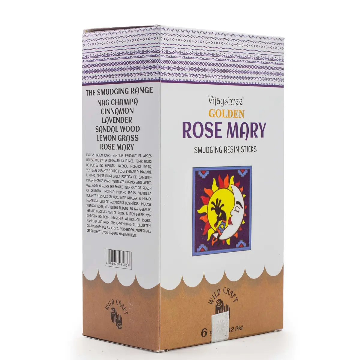Golden Rose Mary rökelsestickor av hartz för rening 30g - produktbild 5