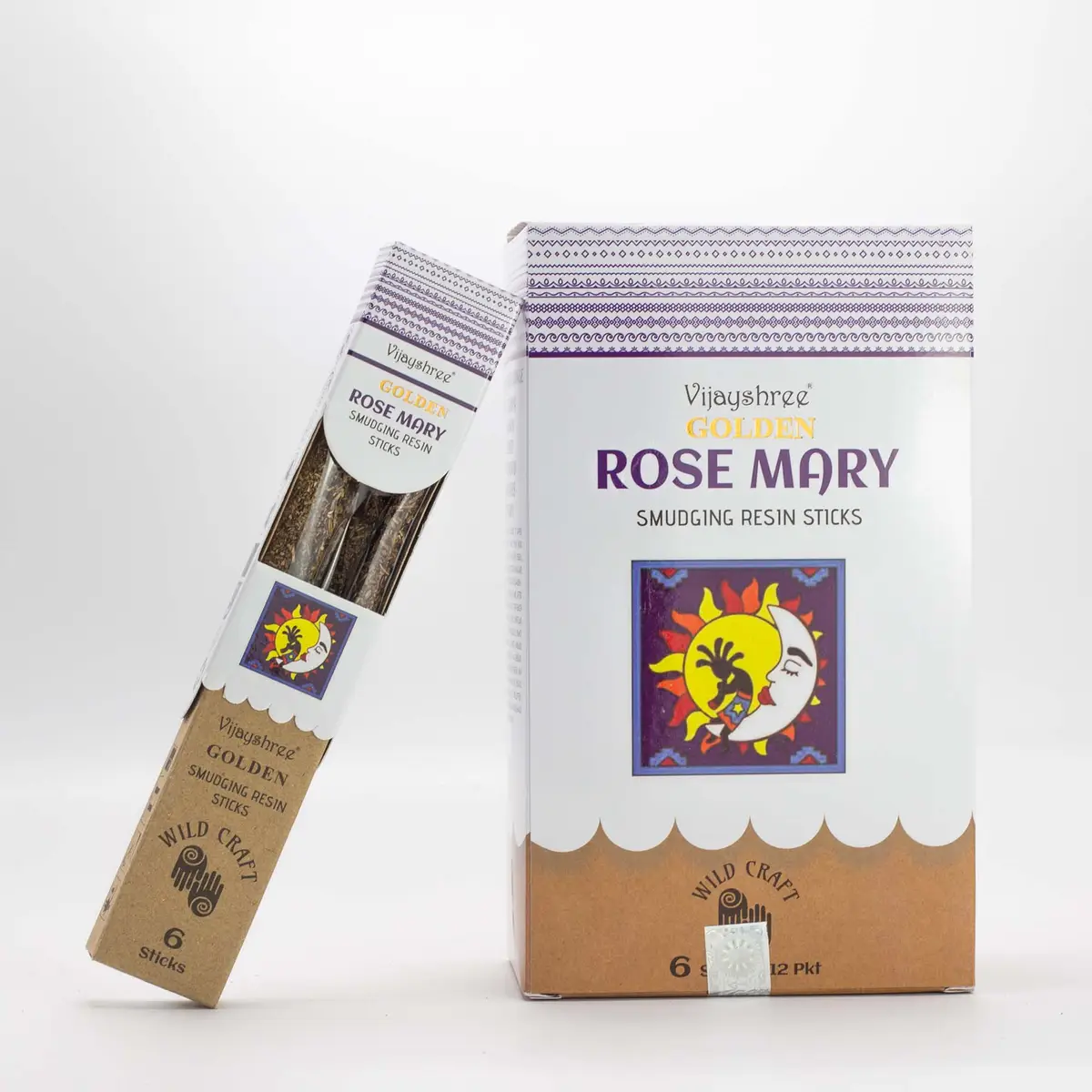 Golden Rose Mary rökelsestickor av hartz för rening 30g - produktbild 6