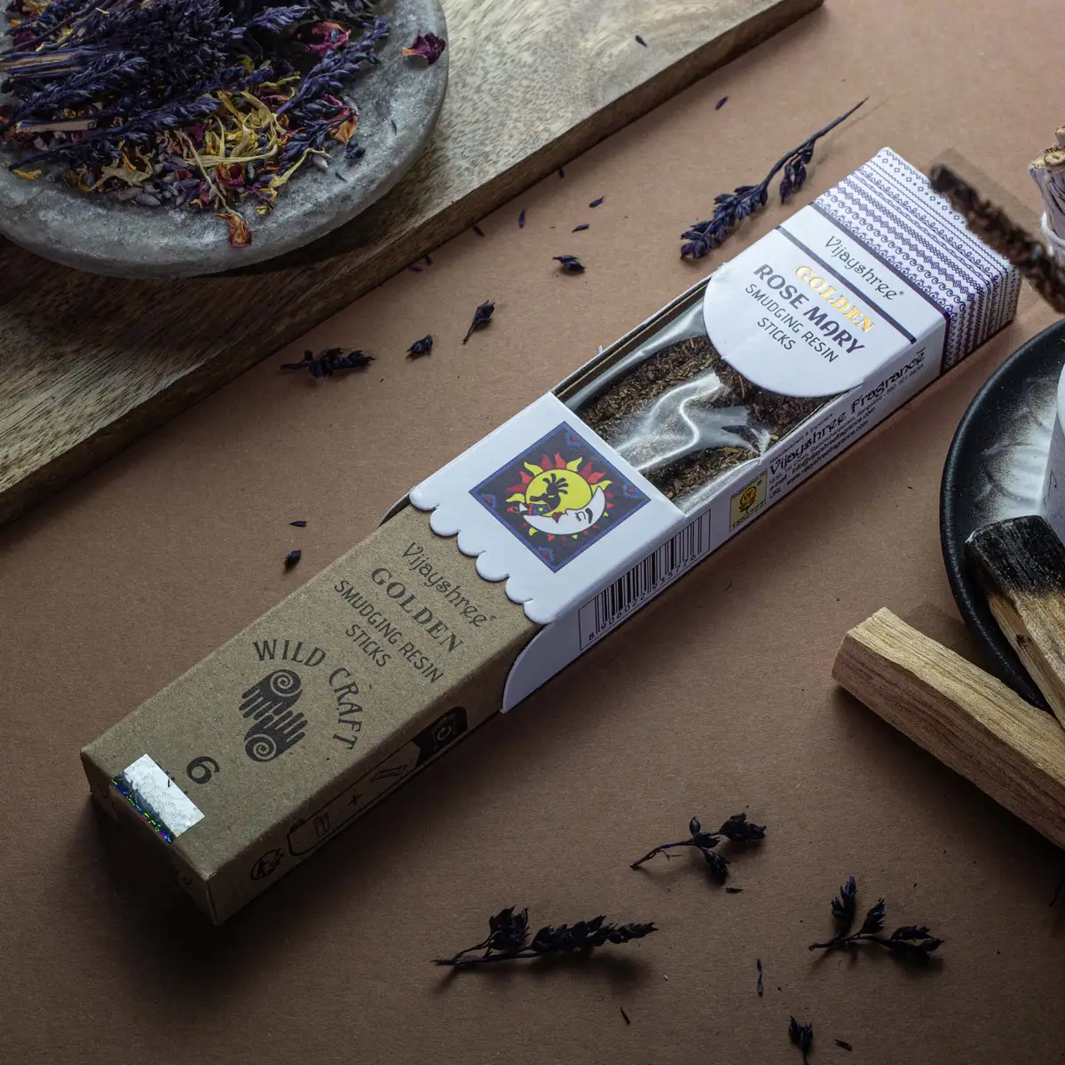 Golden Rose Mary rökelsestickor av hartz för rening 30g - produktbild 7