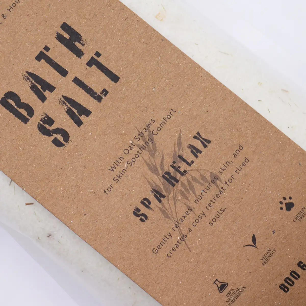 Greenman Rituals Badsalt Havre och Honung Spa Relax 800 g - produktbild 3