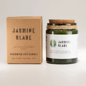 Greenman Rituals Woodwick Sojljus Jasmin Glänta - produktbild 2