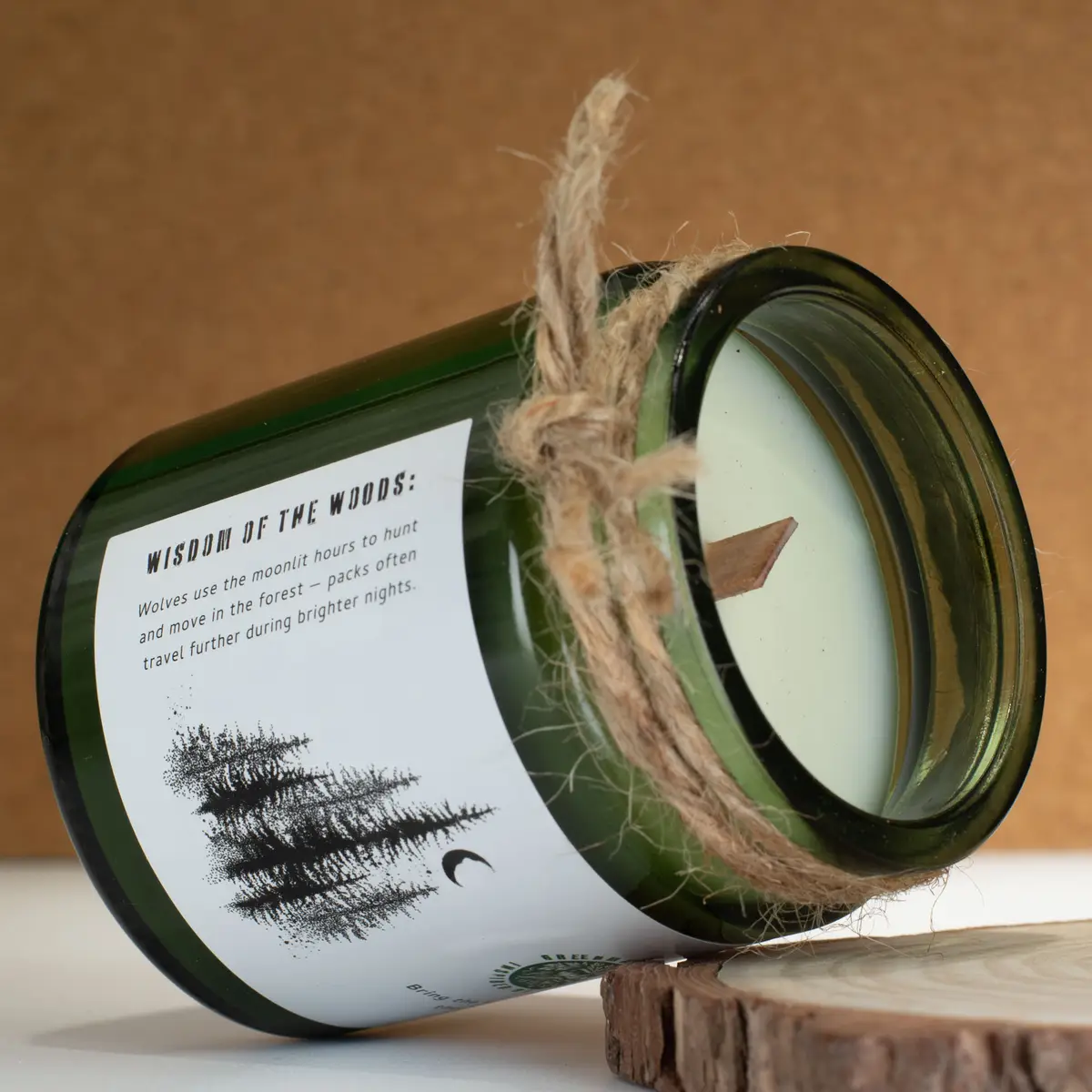 Greenman Rituals Woodwick Sojljus Wolf's Moon - produktbild 4