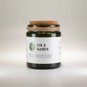 Greenman Woodwick Sojljus med doft av fikon och svarta vinbär - produktbild 3
