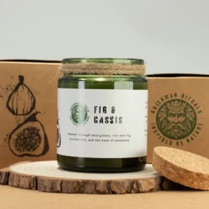 Greenman Woodwick Sojljus med doft av fikon och svarta vinbär - produktbild 5
