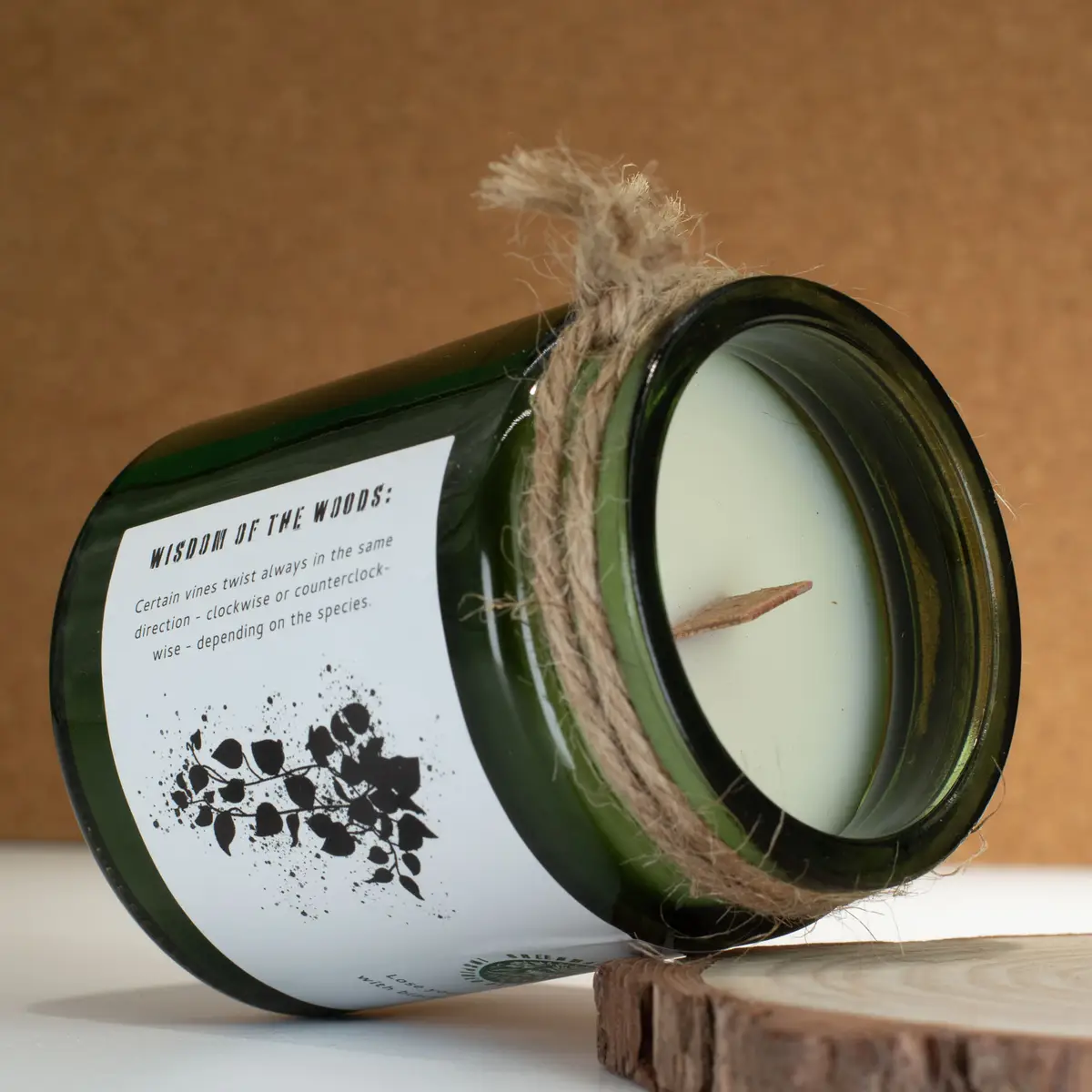 Greenman Woodwick Sojljus - Twilight Vine doftljus - produktbild 4