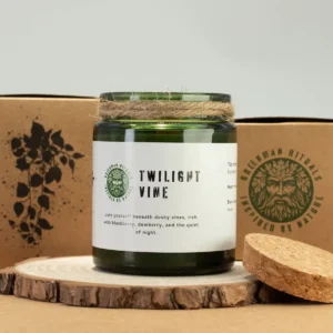 Greenman Woodwick Sojljus - Twilight Vine doftljus - produktbild 5