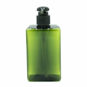 Grön återanvändbar dispenserflaska med pump 280 ml - produktbild 4