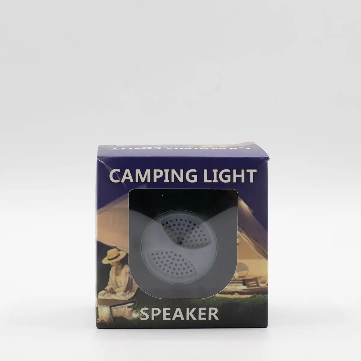 Grön campinglampa med inbyggd Bluetooth-högtalare - produktbild 6