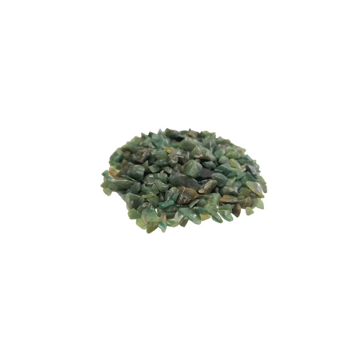 Gröna aventurinflis i bulk – 1 kg - produktbild 2