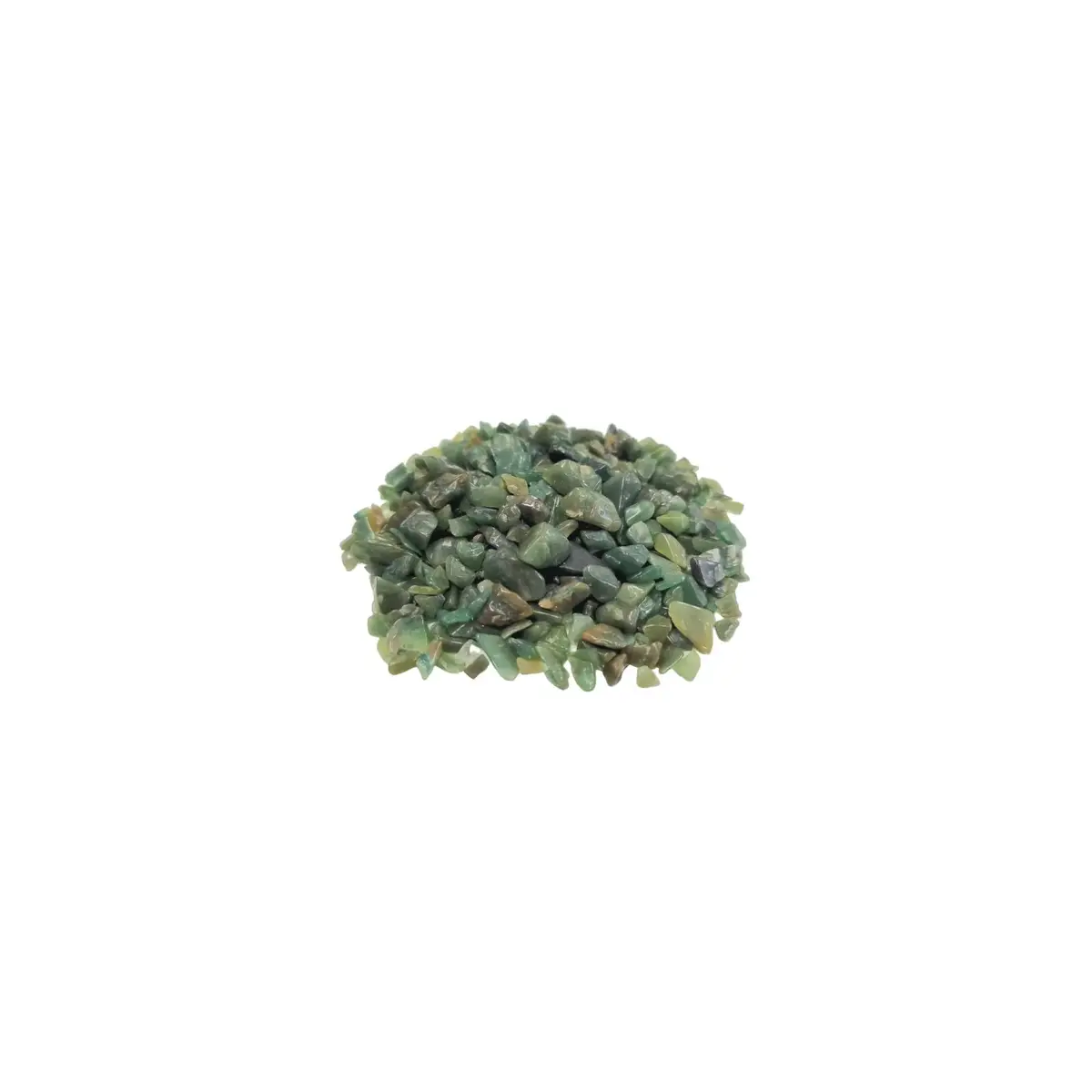 Gröna aventurinflis i bulk – 1 kg - produktbild 3