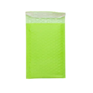 Grönt bubbelkuvert i polyeten 130x180+40 mm - produktbild 2