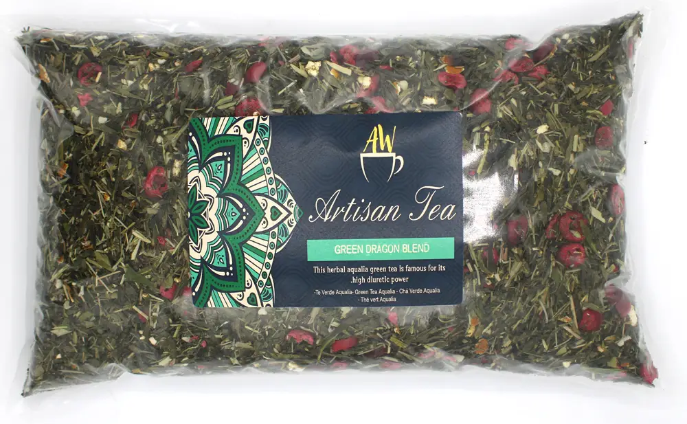 Grönt te blandning 1 kg - produktbild 2