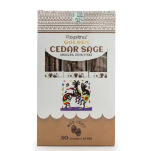 Gyllene ceder-salvia rökelsepinnar av hartz 30 g, 6-pack - produktbild 3