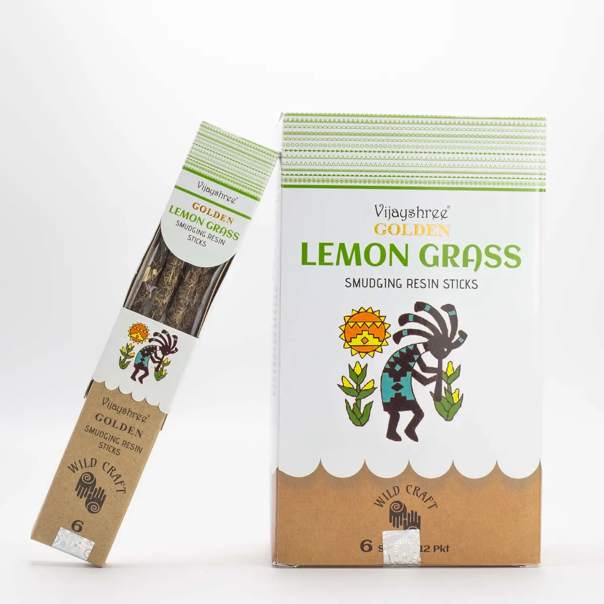 Gyllene Lemongrass Rökelsepinnar av Hartz 30g - produktbild 9