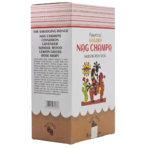 Gyllene Nag Champa Rökelsepinnar av Hartz för Rening 30g - produktbild 10