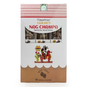 Gyllene Nag Champa Rökelsepinnar av Hartz för Rening 30g - produktbild 4