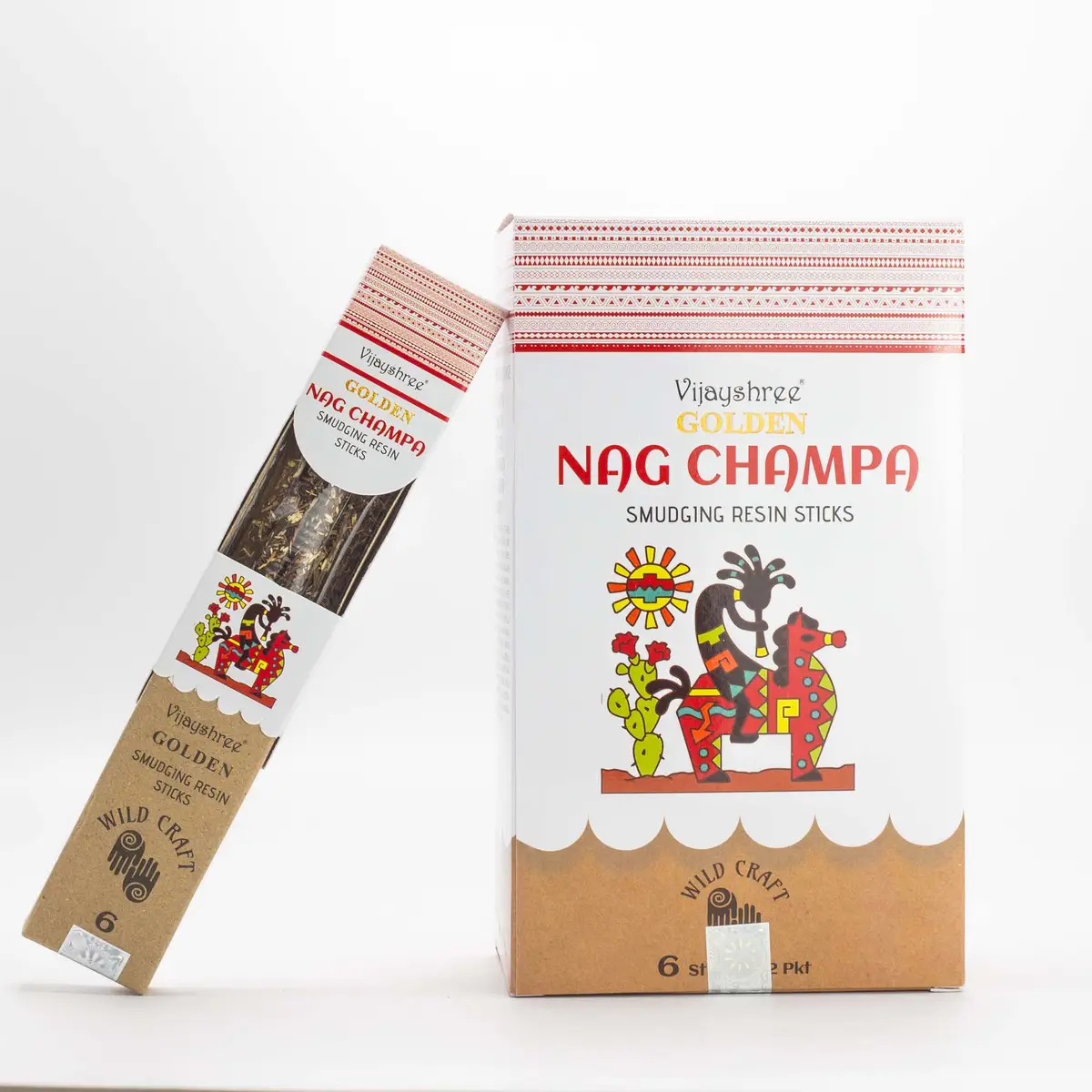 Gyllene Nag Champa Rökelsepinnar av Hartz för Rening 30g - produktbild 7
